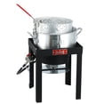thumbnail image 1 of FEASTO Ensemble de Friteuse à Poisson au Propane pour l'Extérieur de 10 QT, Casserole Profonde au Propane pour l'Extérieur avec Panier, Régulateur Réglable, Friteuse à Gaz de 50 000 BTU, Cadre sur Pied, Cuiseur à Poisson, Cuisson Extérieure, 1 of 4