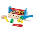 thumbnail image 1 of Melissa & Doug Take-Along Tool Kit Wooden Construction Toy (24 pcs), 1 of 5