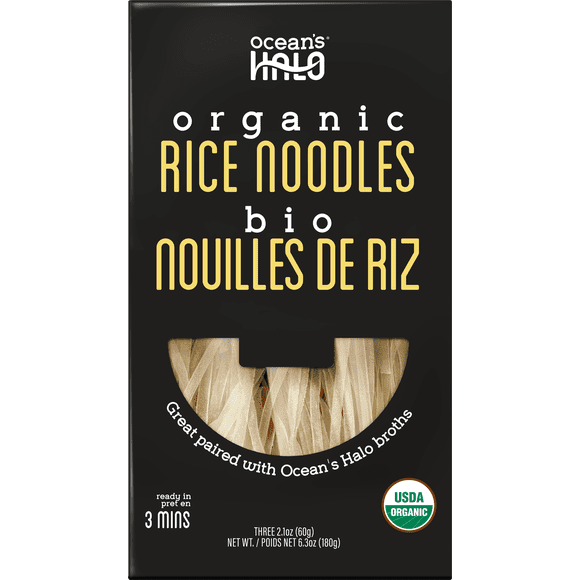 Ocean's Halo Organic Rice Noodles, 180g