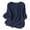 Navy, variant on Lixiuxyad Women's Neck Floral Embroidered T Shirt Casual Summer Top For Daily Wear With Pure Color Design Red XL