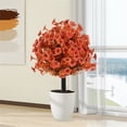 thumbnail image 2 of Fall Decoration Simulation Plant Ground Plug for Outdoor Autumn Home Decor, Durable Faux Greenery for Garden, Patio, Front Door and Window Sill, 2 of 8