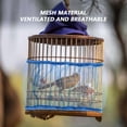 thumbnail image 4 of MesaSe Nylon Mesh Bird Cage Cover Cage Net Easy Cleaning Seed Catcher Guard Pets Supplies, 4 of 7