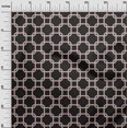 thumbnail image 3 of oneOone Cotton Flex Black Fabric Chain Sewing Craft Projects Fabric Prints By Yard 40 Inch Wide, 3 of 4