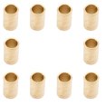 thumbnail image 4 of 10pcs Copper Brass Bead Tube Ring For DIY Macrame Wall Hanging Plant Holder Craft Accessory, 4 of 9