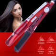 thumbnail image 3 of MesaSe Ceramic Fast Heat Dry Wet Dual Use Electric Steam Hair Bangs Curler Straightener, 3 of 7