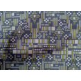 thumbnail image 4 of oneOone Cotton Cambric Fabric Stripe & Square Geometric Print Fabric BTY 56 Inch Wide, 4 of 4