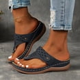 thumbnail image 2 of DAFEI Sandales de Plage Sandales Tendance Sandales de Plage pour Dames Chaussures Compensées d'Été Pantoufles pour Femmes Sandales Bohèmes Chaussures Mode, 2 of 5