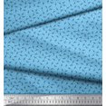 thumbnail image 2 of Soimoi Cotton Cambric Fabric Triangle & Saxophone Musical Instrument Print Fabric by Yard 56 Inch Wide, 2 of 3