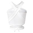 thumbnail image 4 of Fridja Womens Wild Style Off The Shoulder Crop Tops Sequins Strapless Bra Tank Vests, 4 of 9