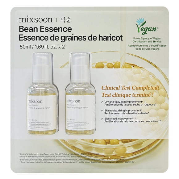 mixsoon Essence de Haricot, 2 x 50 ml
