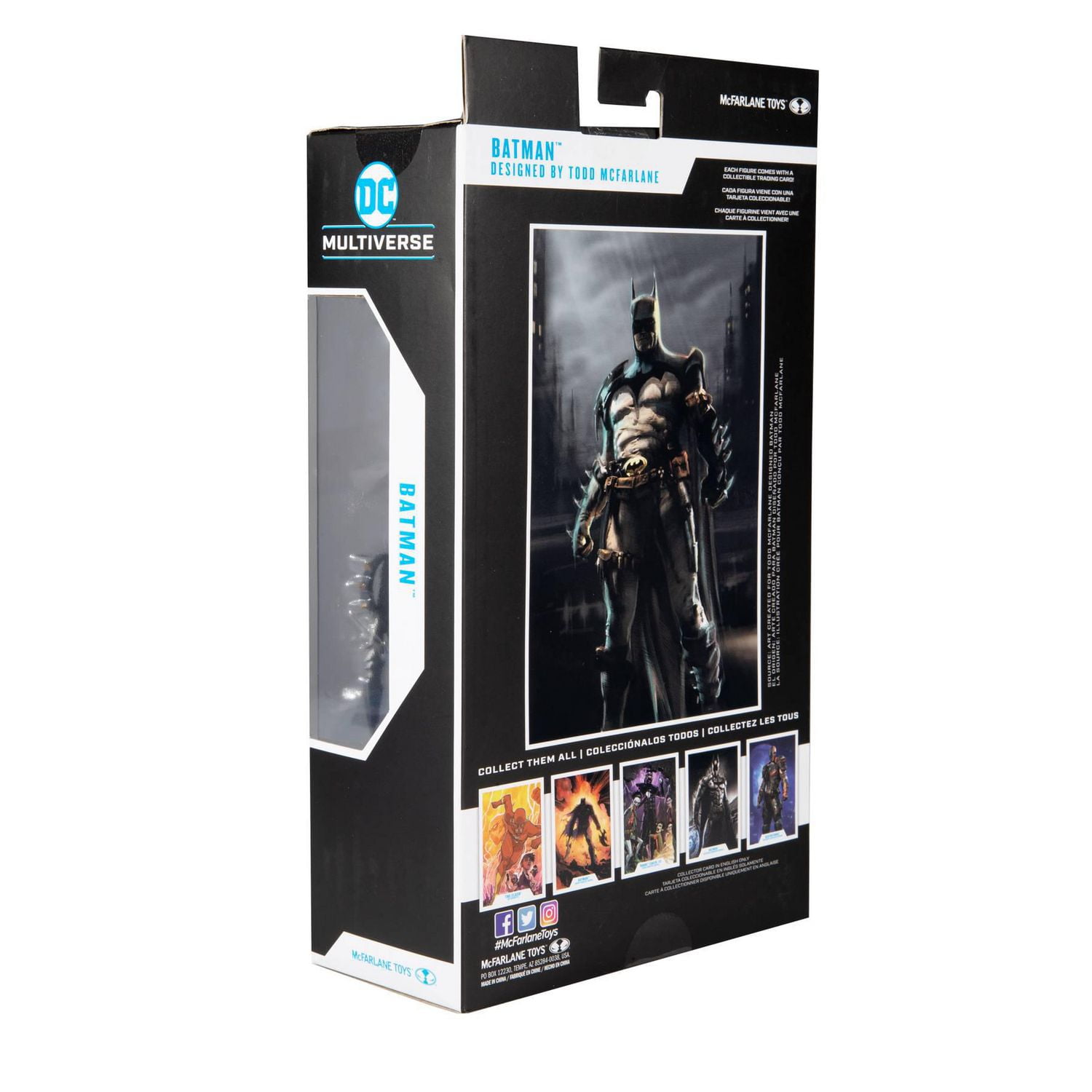 MCFarlane - DC Multiverse - Batman Conçu par Todd McFarlane Figure de 7"