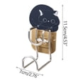thumbnail image 3 of CEHVOM Invincible Hook-free Towel Rack Traceless Hook Free Punch Kitchen Bathroom Door Clearance, 3 of 3