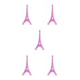 thumbnail image 2 of maskred Statue Sculpture Paris Decor Metal Home Ornament Colorful no1 18cm 5Set, 2 of 6