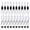 Black, variant on Quinlirra Clearance 10PC Waterproof Fast-Dry Oil-Based Long-Head Marker for Deep Holes Metal Wood Glass DIY 10ml