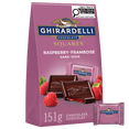 thumbnail image 1 of GHIRARDELLI Dark Chocolate Raspberry Squares Bag, 151g, 1 of 6