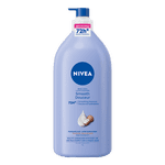 NIVEA Lisse 72-Hr Lotion corporelle hydratant pour peau sèche avec acide hyaluronique, 1 L