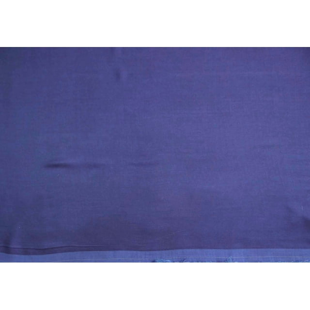 Blue Solid Pattern Poly Satin 45" Wide Material Sewing Fabric Craft By The Yard