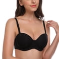 thumbnail image 3 of Soutien-gorge Sans Bretelles pour Femme Grande Taille, Bonnets Pleins, à Armatures, Contour Multiusage, 3 of 6