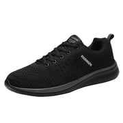 Women's Sneakers Breathable Outdoor Running Shoes Durable Lace Up Sports Mesh Athletic Footwear for Active