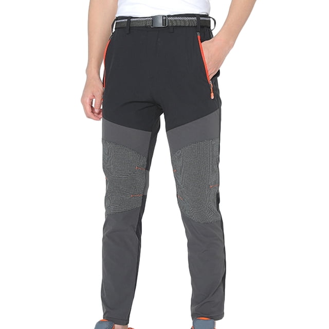 Pantalons pour Hommes en Liquidation! Pantalons Confort pour Hommes Pantalons en Polyester pour Hommes Pantalons de Course pour Hommes Extensibles d'Extérieur Respirants à Séchage Rapide