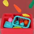 thumbnail image 4 of Luxshiny 1 Ensemble d'Appareils de Cuisine Jouet pour Enfants Rouge Plastique Cuisine Simulée Jeu, 4 of 8