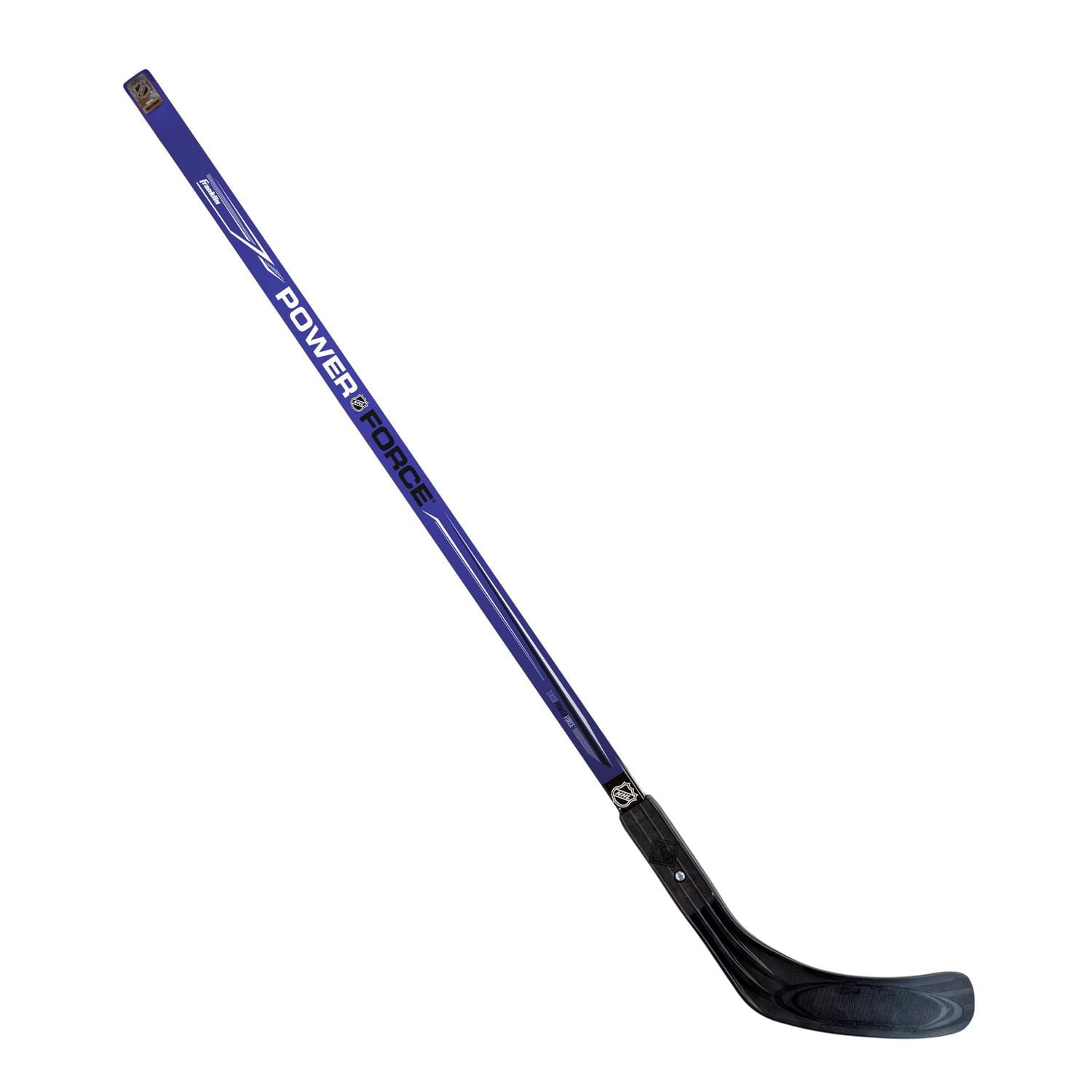 Bâton de hockey Franklin Sports NHL Power Force — bleu — 102 cm (40 po) (droitier)
