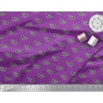 thumbnail image 3 of Soimoi Rayon Fabric Fish Block Print Fabric by The Yard 56 Inch Wide, 3 of 3
