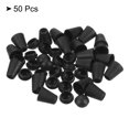 thumbnail image 3 of Unique Bargains Butée à Cloche, Verrou de Corde pour Sac à Cordon, Noir, Lot de 50, 3 of 5