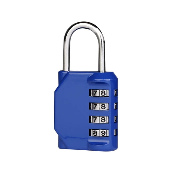 TopLLC Password Lock, Four Digit Password Lock, All Metal, Medium Password Lock,
