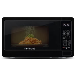 Frigidaire 0.7 Cu. ft. Countertop Microwave Oven, 700 Watt Microwave with 10 Power Levels, Black