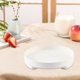 thumbnail image 2 of WRKEKC Clearance Scandinavian-Inspired Plastic Tea Tray for Living Room, Multi-Purpose Rectangle Serving Tray for Cups, Snacks, and Fruits, Lightweight and Space-Saving Design, 2 of 4