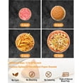 thumbnail image 4 of 500 Pcs Parchment Paper Baking Sheets Round 4 Inch,Round Cake Pan Parchment Liners,Baking Parchment Non-Stick Baking Parchment Paper Circles,Baking Air Fryer Steaming Bread Cup Cake(Brown-4"), 4 of 6