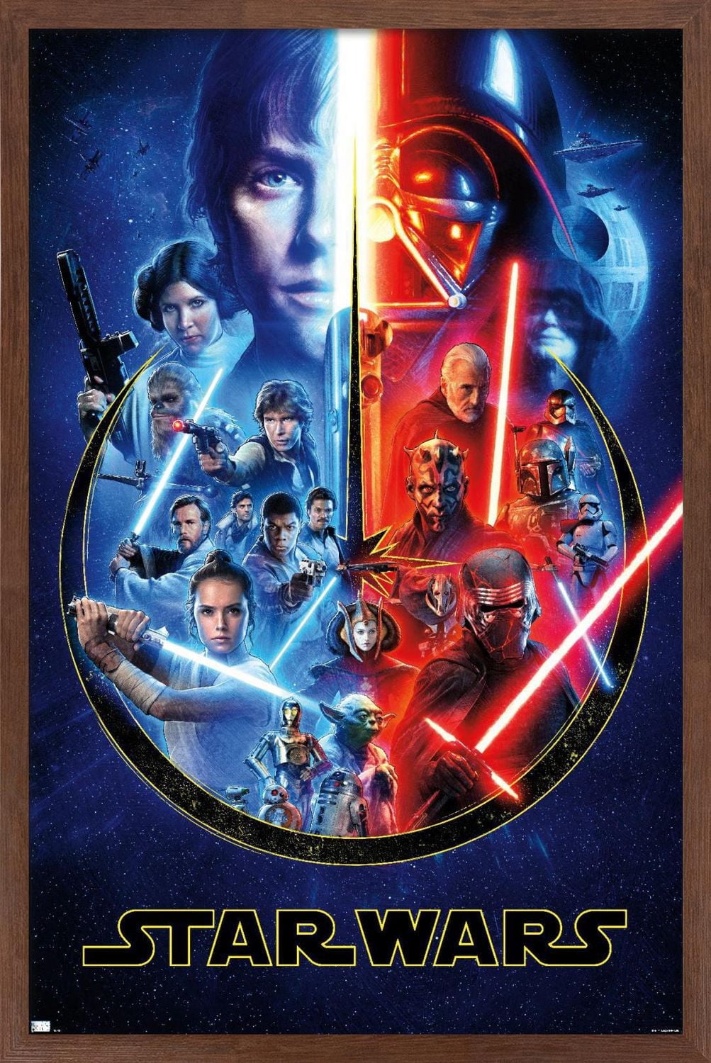 Star Wars - Skywalker Saga Wall Poster, 22.375