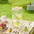 thumbnail image 4 of Boovnll Water Bottles, Cold Kettle Summer Fruit Tea Beverage Can with Built in Faucet Large Capacity Juices Bucket, Bottle, Sports Water Bottle, Water Bottle, 4 of 6