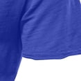 thumbnail image 3 of Men's Casual V Neck T Shirts Loose Fit Comfortable Stretchy Pure Color Summer Tee For Daily Wear With Shorts, 3 of 5