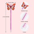 thumbnail image 3 of RETON Butterfly Ballpoint Pens, Fine Point, 0.5 mm, Blue Ink, 24 Count, 3 of 7