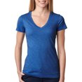 thumbnail image 1 of Bella + Canvas Ladies' Triblend Short-Sleeve Deep V-Neck T-Shirt, 1 of 1