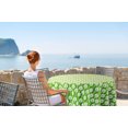 thumbnail image 2 of Vargottam Indoor/OutdoorRoundTablecloth 58 InchRoundTablecloth Imperméable à l'eau PatioTableCouleurs pour cour arrière CircularTable/Bbqs/Picnic -Light Green, 2 of 8