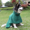 thumbnail image 4 of Pet Robe Thick Water Absorbent Pet Bathrobe Dog Bath Towel with Waist Belt, 4 of 10