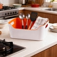 thumbnail image 4 of MTBLYS Plastic Storage Box Kitchen Organizer 24X17X10.3Cm Snack Container Household Clutter Bin Drawer Cabinet Use, 4 of 6
