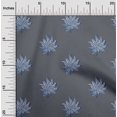 thumbnail image 1 of oneOone Georgette Viscose Fabric Leaves Block Decor Fabric Printed BTY 42 Inch Wide, 1 of 4