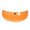 Orange, variant on Visor Peak, 3 Snap Retro Protector for s with 3 Buttons ,Replacement ,Easy to Install Transparent