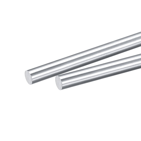 Unique Bargains 12mm Diameter 400mm Length Carbon Steel Rod Hard Shaft Solid Round Rod 2pack