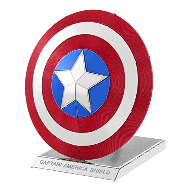 Fascinations Metal Earth Marvel Captain America'S Shield Maquette Métallique 3D