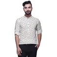 thumbnail image 4 of BESTMAN Kurta-Shirt Court pour Homme, Inde, Imprimé, Manches Longues Retroussables, 4 of 6
