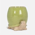 thumbnail image 2 of Linen Chest Green Turtle Planter, 2 of 5