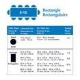 thumbnail image 3 of Protège-nappe étanche Heavy Duty Standards 60x102, transparent, 3 of 6