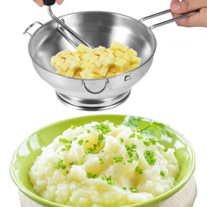 Rustproof Mélangeur d'aliments multifonctionnels en acier inoxydable, Mélangeur de légumes, Pour Restaurant de cuisine Maison