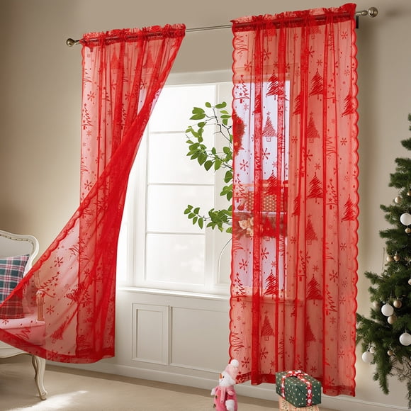 Fridja Outdoor Christmas Decorations Christmas The Exquisite Christmas Style Window Drapery Festive Decorations Making The Window Wear The Coat of Christmas