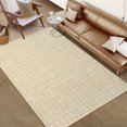 thumbnail image 2 of Garvee 8'x10' Modern Plaid Area Rug Abstract Rugs for Living Room, Washable Rug Non-Slip Low Pile Accent Carpet for Bedroom Home Office, Yellow, 2 of 8